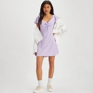 Levi's Skylar flutter sleeve dress in purple rose- never worn!